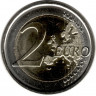Монета. Италия. 2 евро 2025 год. Юбилейный год.