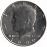 Монета. США. 50 центов 1990 год. Монетный двор P. 