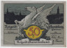 Бона. Нотгельд. Германия. Город Веймар. Нотгельд-дамба. 50 пфеннигов 1922 год. Вариант 1395.1.1. ав.