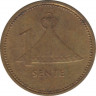Монета. Лесото (анклав в ЮАР). 1 лисенте 1979 год. рев.