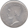 Монета. Бельгия. 1 франк 1912 год. DER BELGEN. рев.