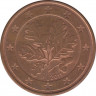 Монета. Германия. 5 центов 2011 год (J). ав.