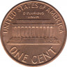 Монета. США. 1 цент 1986 год. рев.