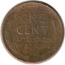 Монета. США. 1 цент 1929 год.