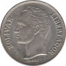 Монета. Венесуэла. 2 боливара 1967 год. рев.