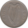 Монета. Ирландия. 1/2 кроны 1951 год. ав.