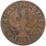 Монета. Польша. 2 гроша 1930 год.