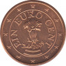Монета. Австрия. 1 цент 2009. ав.