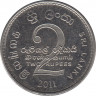 Монета. Шри-Ланка. 2 рупии 2011 год. ав.