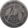 Монета. Сьерра-Леоне. 100 леоне 1996 год. ав.