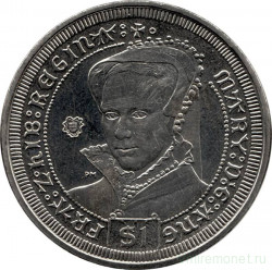 Монета. Великобритания. Британские Виргинские острова. 1 доллар 2008 год. Короли Англии. Мария I.