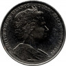 Монета. Великобритания. Британские Виргинские острова. 1 доллар 2008 год. Короли Англии. Мария I.