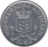 Монета. Нидерландские Антильские острова. 1 цент 1983 год. ав.