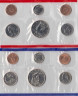 Монета. США. Годовой набор 1998 год. Монетные дворы P и D. ав.