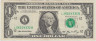 Банкнота. США. 1 доллар 2006 год. L. Тип 523а. ав.