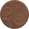 Монета. Греция. 2 цента 2008 год. рев.