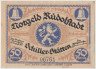 Бона. Нотгельд. Германия. Город Рудольфштадт. 50 пфеннигов 1921 год. Вариант 1146.2.1.3. ав.