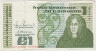 Банкнота. Ирландия. 1 фунт 1988 год. Тип 70d. ав.