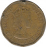 Монета. Сейшельские острова. 10 центов 1969 год. рев.