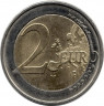 Монета. Германия. 2 евро 2017 год (D).