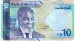 Банкнота. Намибия. 10 долларов 2025 год. Тип W20.