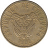Монета. Колумбия. 20 песо 1990 год. ав.