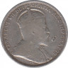 Монета. Канада. 25 центов 1910 год. рев.
