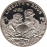 Монета. США. 50 центов 2008 год (S). Белоголовый орлан. ав.