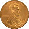 Монета. США. 1 цент 2008 год. Монетный двор D. ав