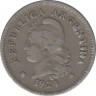 Монета. Аргентина. 10 сентаво 1924 год. ав.