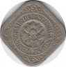 Монета. Нидерланды. 5 центов 1914 год. рев.