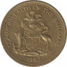 Монета. Багамские острова. 1 цент 1982 год. рев.