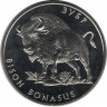 Монета. Украина. 2 гривны 2003 год. Зубр. ав