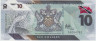 Банкнота. Тринидад и Тобаго. 10 долларов 2020 год. ав.