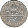 Монета. СССР. 1 рубль 1924 год. (ПЛ).