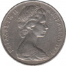 Монета. Австралия. 20 центов 1979 год. ав.