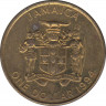 Монета. Ямайка. 1 доллар 1994 год. Старый тип. ав.
