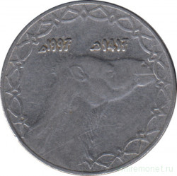 Монета. Алжир. 2 динара 1997 год.