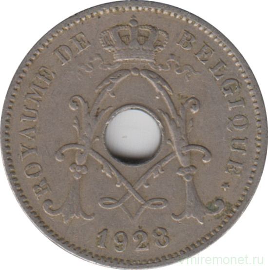 Монета. Бельгия. 10 сантимов 1928 год. BELGIQUE.