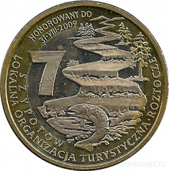 Монета. Польша. 7 шипот Сусец 2009 год.