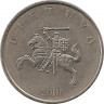 Монета. Литва. 1 лит 2001 год. ав.