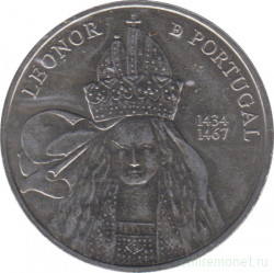 Монета. Португалия. 5 евро 2014 год. Королевы Европы - Элеонора Португальская.