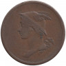 Монета. Великобритания. 1/2 пенни 1809-1810 год.  Бирмингем. Горнодобывающая и медная компания. (токен). Монета. Великобритания. 1/2 пенни 1809-1810 год.  Бирмингем. Горнодобывающая и медная компания. (токен).