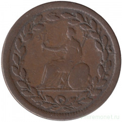 Монета. Великобритания. 1/2 пенни 1809-1810 год.  Бирмингем. Горнодобывающая и медная компания. (токен).