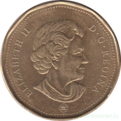 Монета. Канада. 1 доллар 2006 год. Кленовый лист.