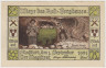 Бона. Нотгельд. Германия. Город Штрассфурт. 25 пфеннигов 1921 год. Вариант 1256.2.а.4. ав.
