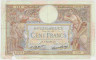 Банкнота. Франция. 100 франков 1938 год. Тип 78b. ав.