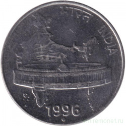 Монета. Индия. 50 пайс 1996 год. "°" - Ноида.