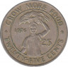 Монета. Либерия. 25 центов 1976 год. ФАО. ав.