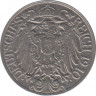Монета. Германия (Германская империя 1871-1922). 25 пфеннигов 1910 год. Монетный двор - Мюнхен (D). ав.